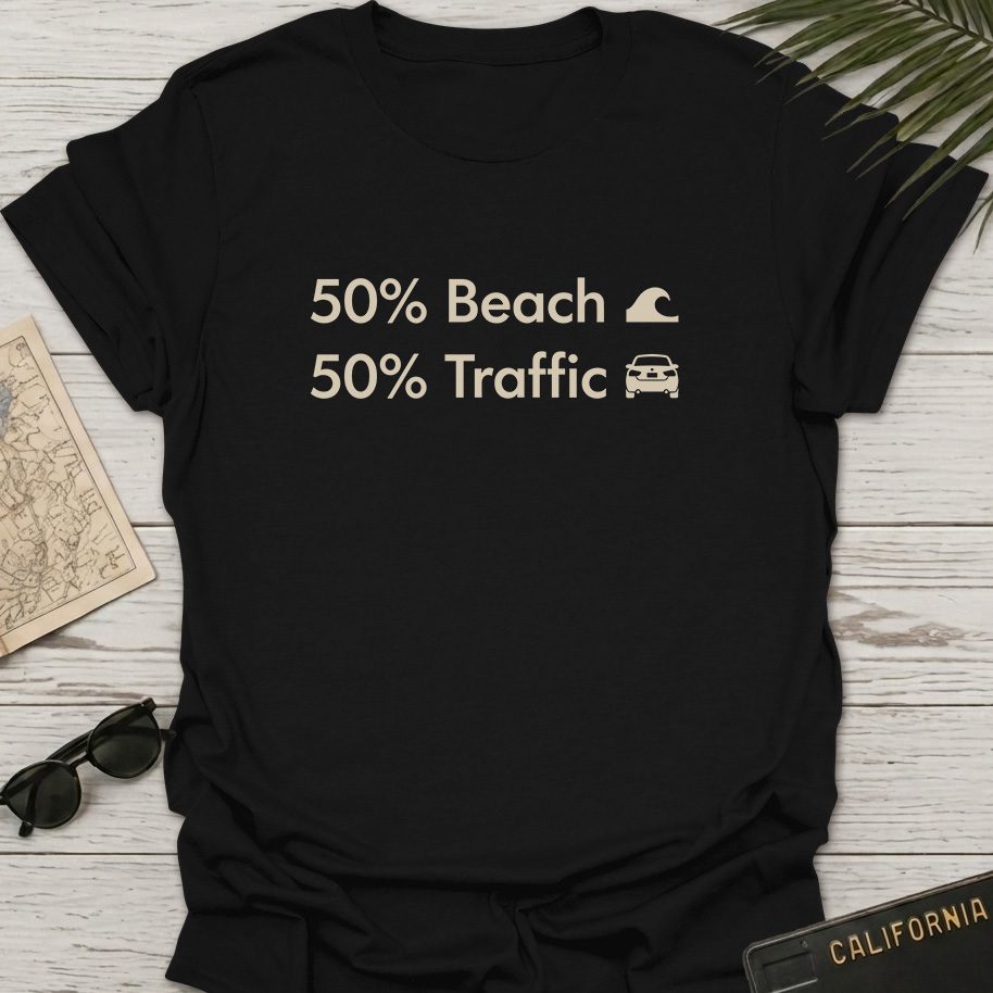 50 Beach 50 Traffic T-Shirt