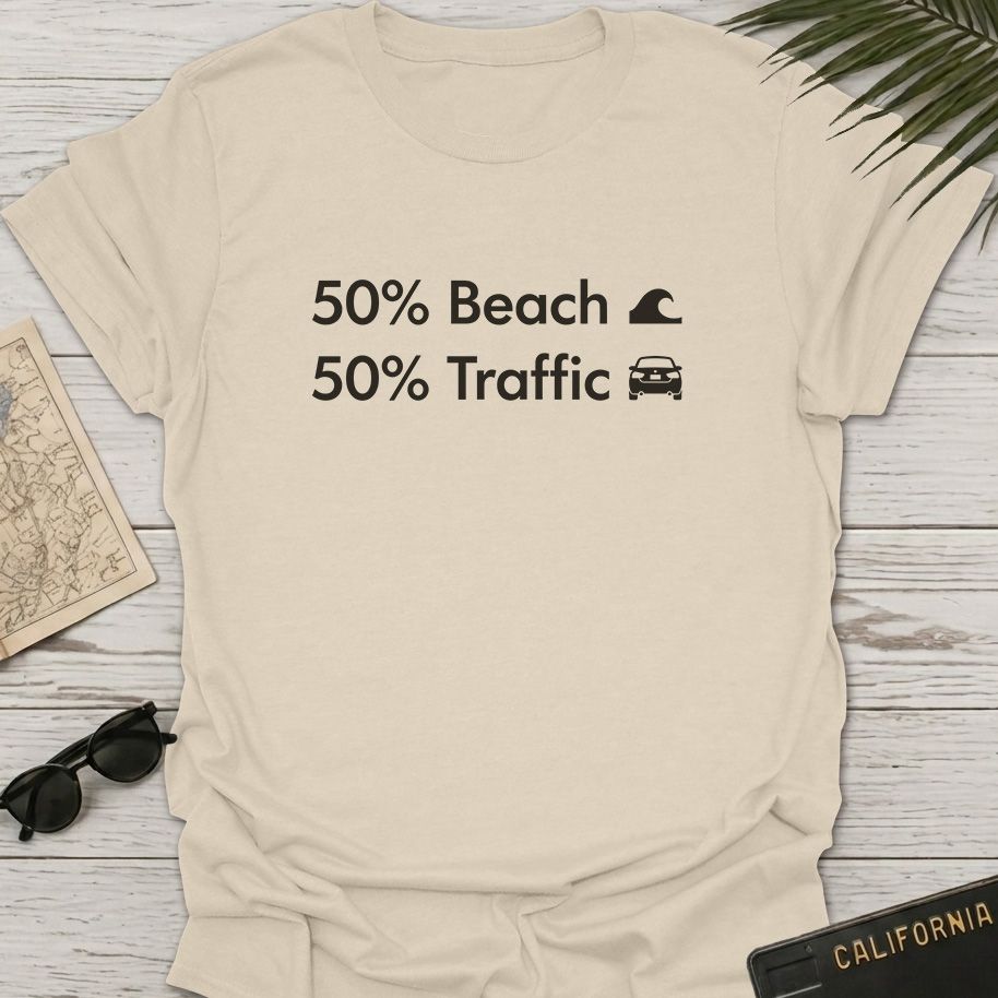 50 Beach 50 Traffic T-Shirt