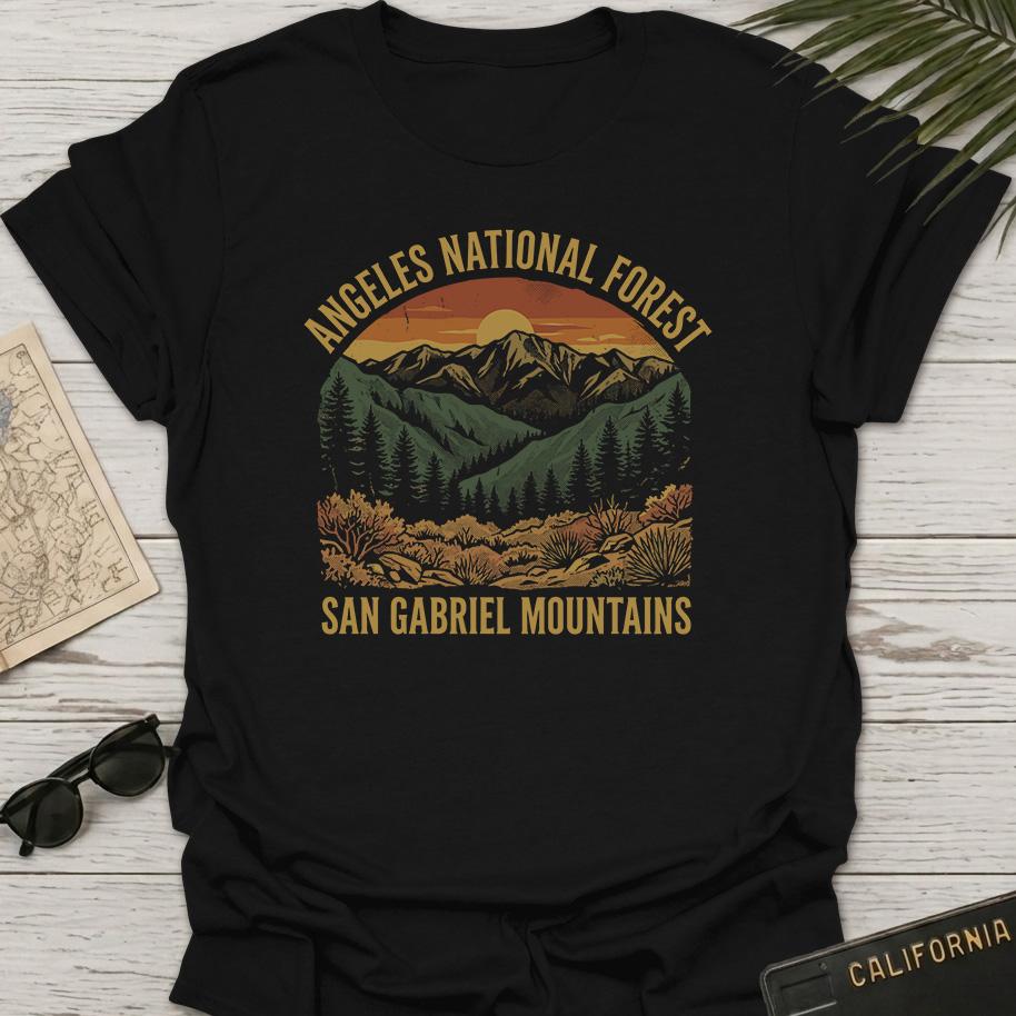 Angeles National Forest Mountains T-Shirt
