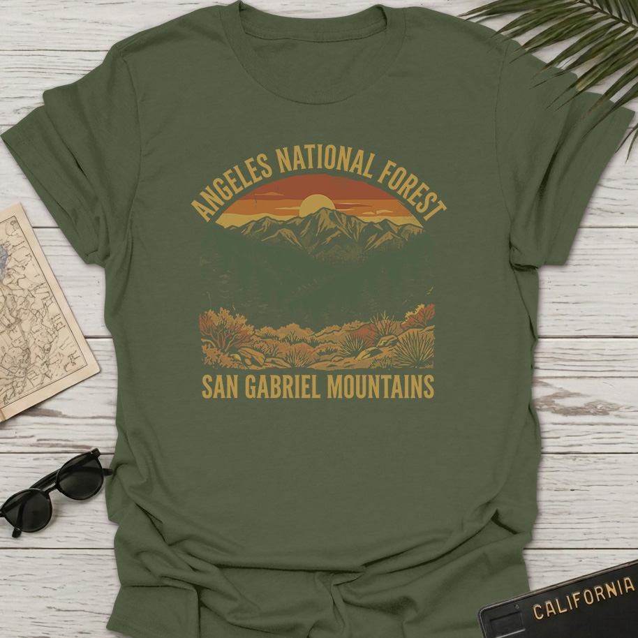 Angeles National Forest Mountains T-Shirt