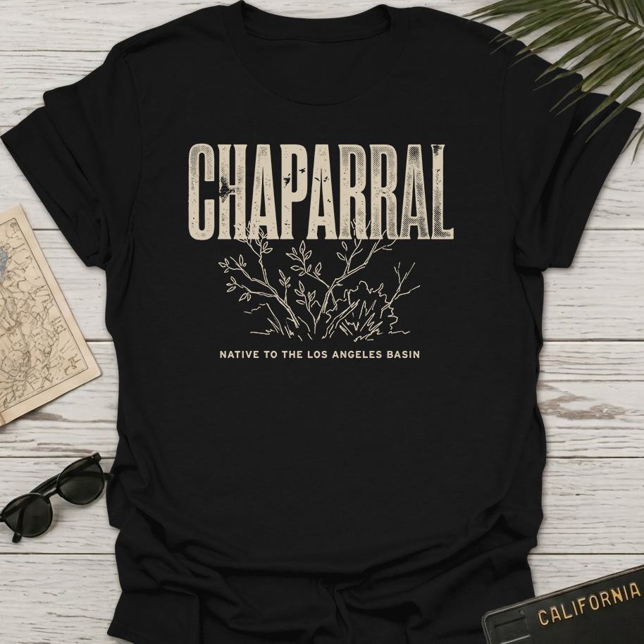 Chaparral Line Art Illustration T-Shirt