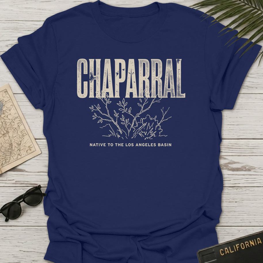Chaparral Line Art Illustration T-Shirt