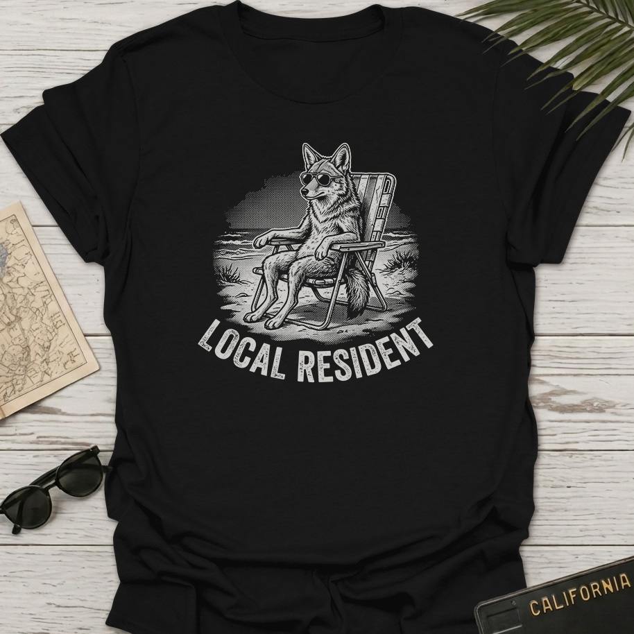 Coyote Wearing Sunglasses T-Shirt