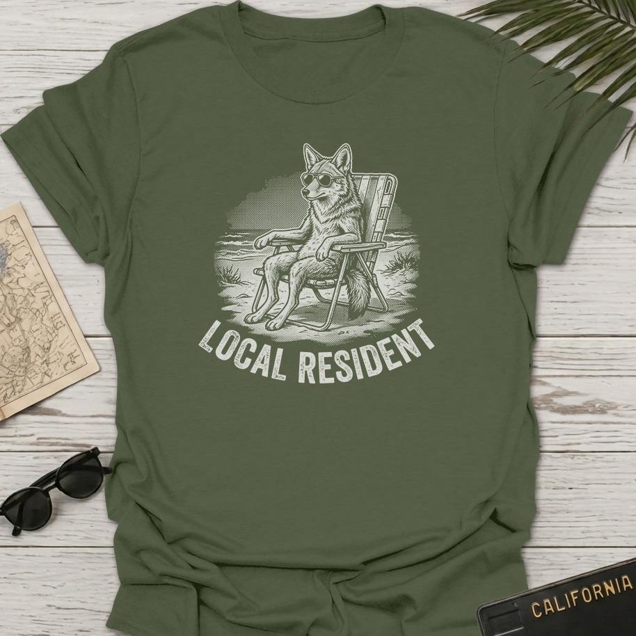 Coyote Wearing Sunglasses T-Shirt
