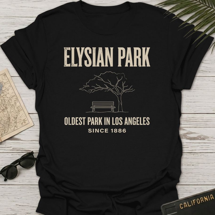 Elysian Park Line Art T-Shirt
