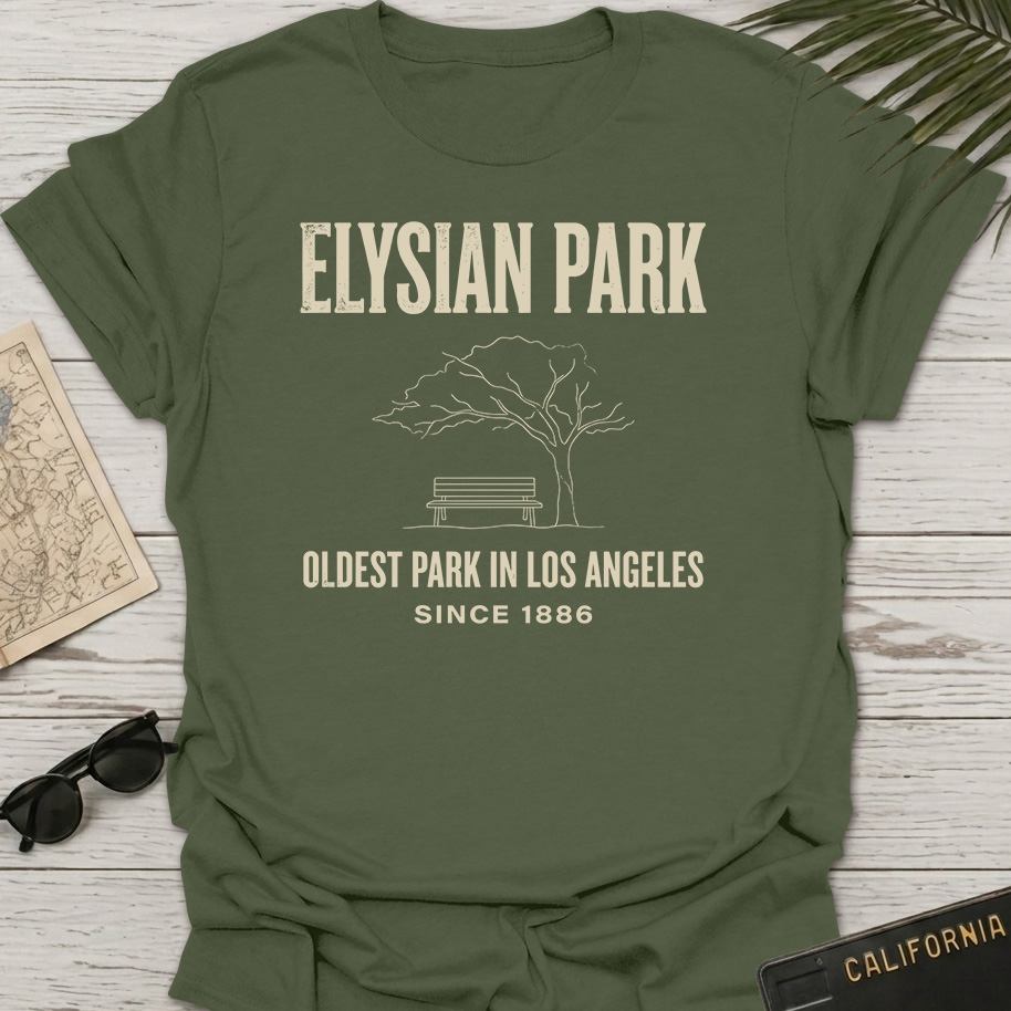 Elysian Park Line Art T-Shirt