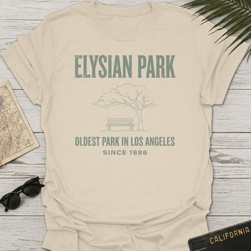 Elysian Park Line Art T-Shirt