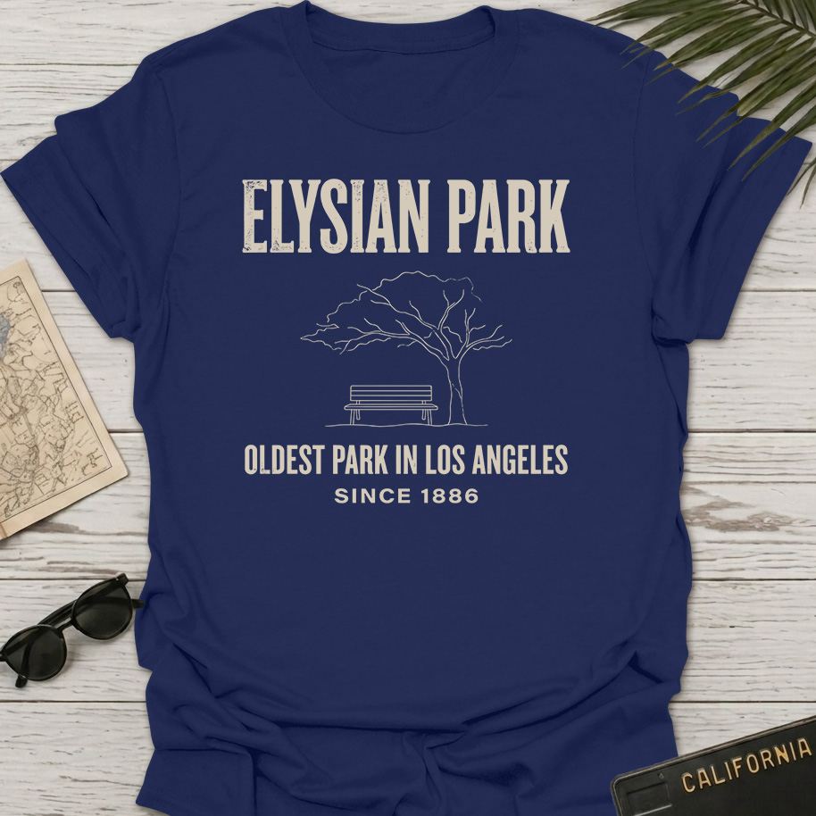 Elysian Park Line Art T-Shirt