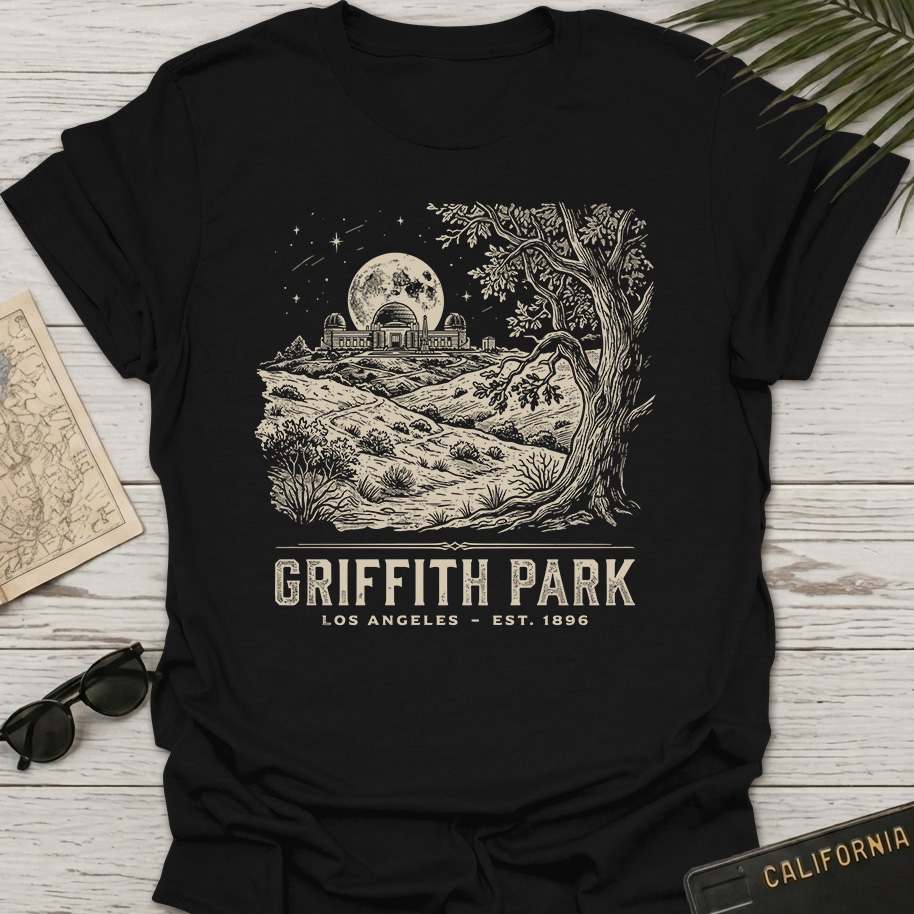 Griffith Observatory Rising T-Shirt