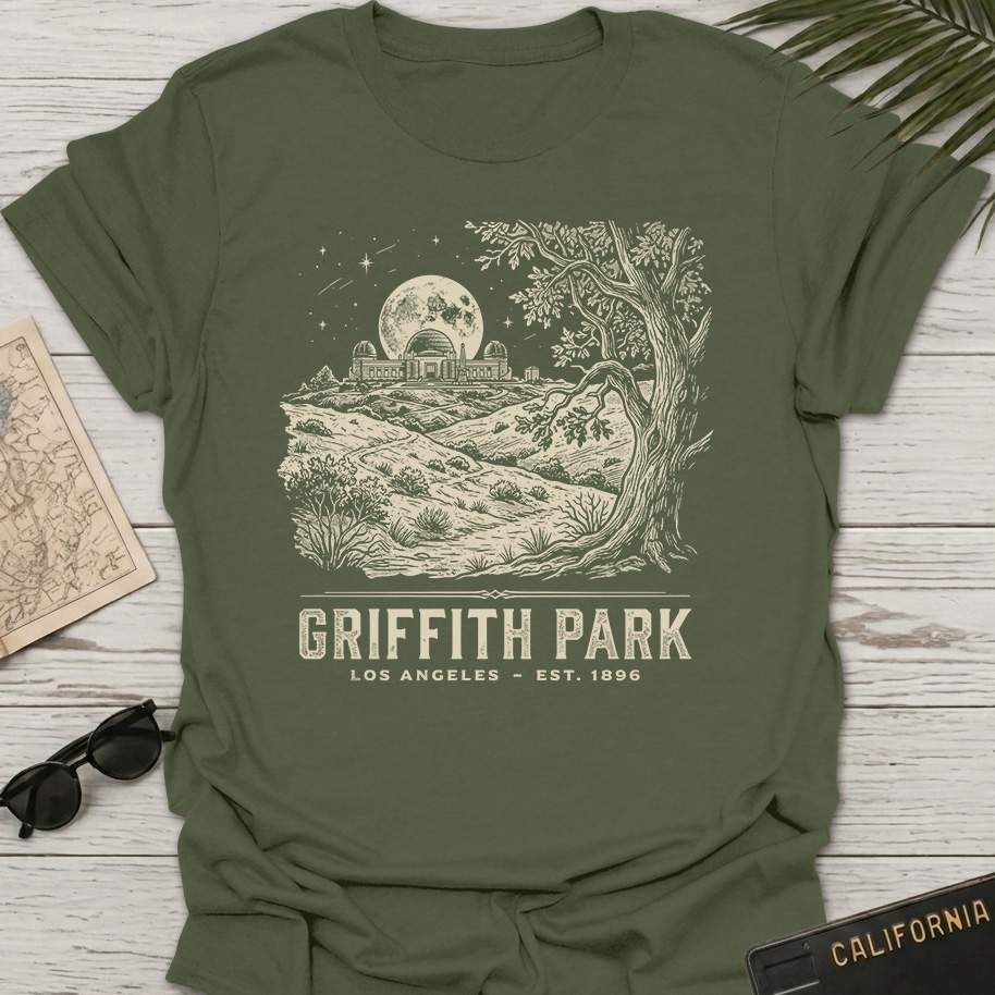 Griffith Observatory Rising T-Shirt