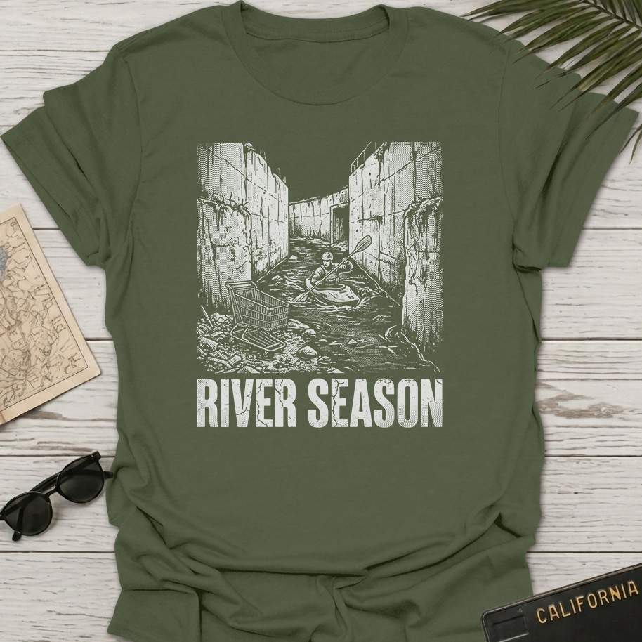 Kayaker River Season T-Shirt