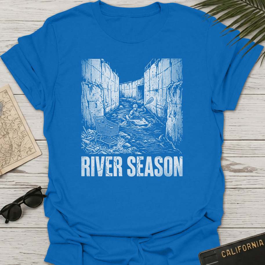 Kayaker River Season T-Shirt