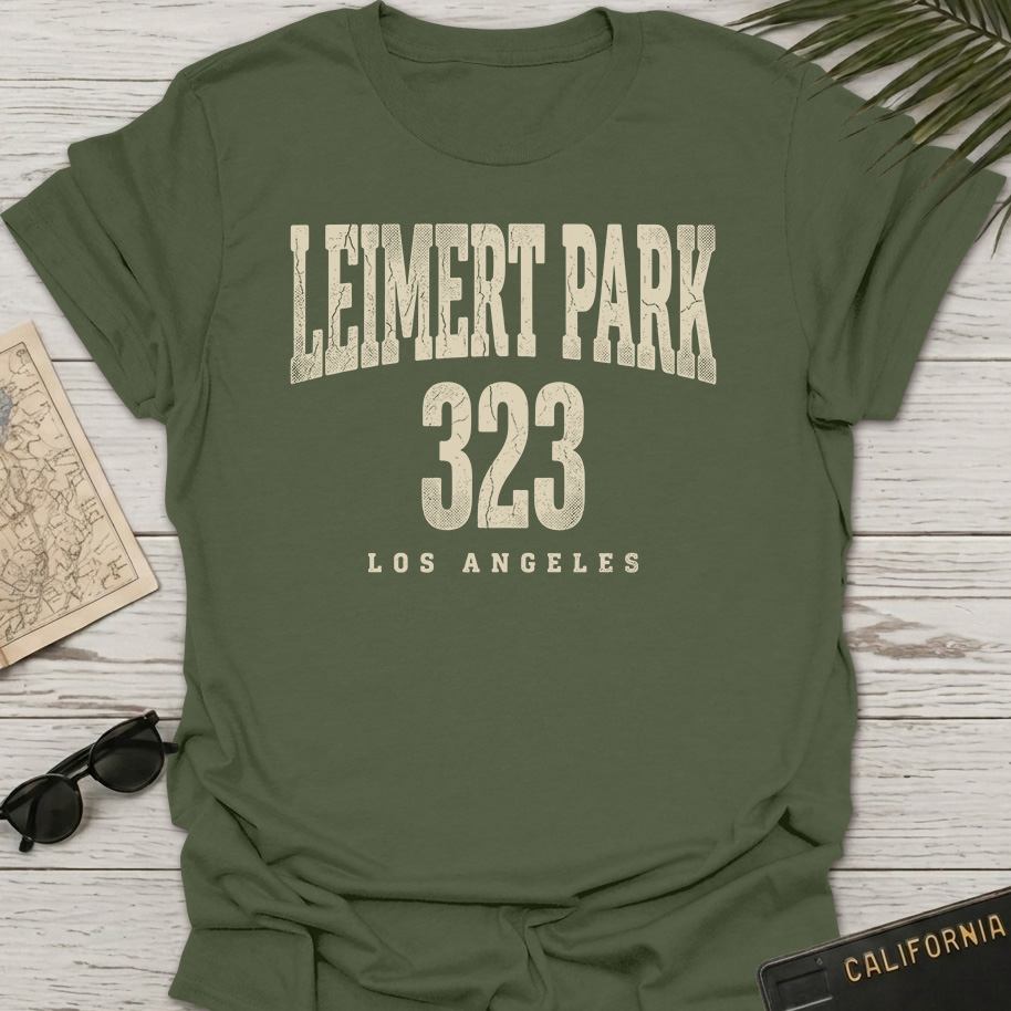 Leimert Park 323 Retro T-Shirt