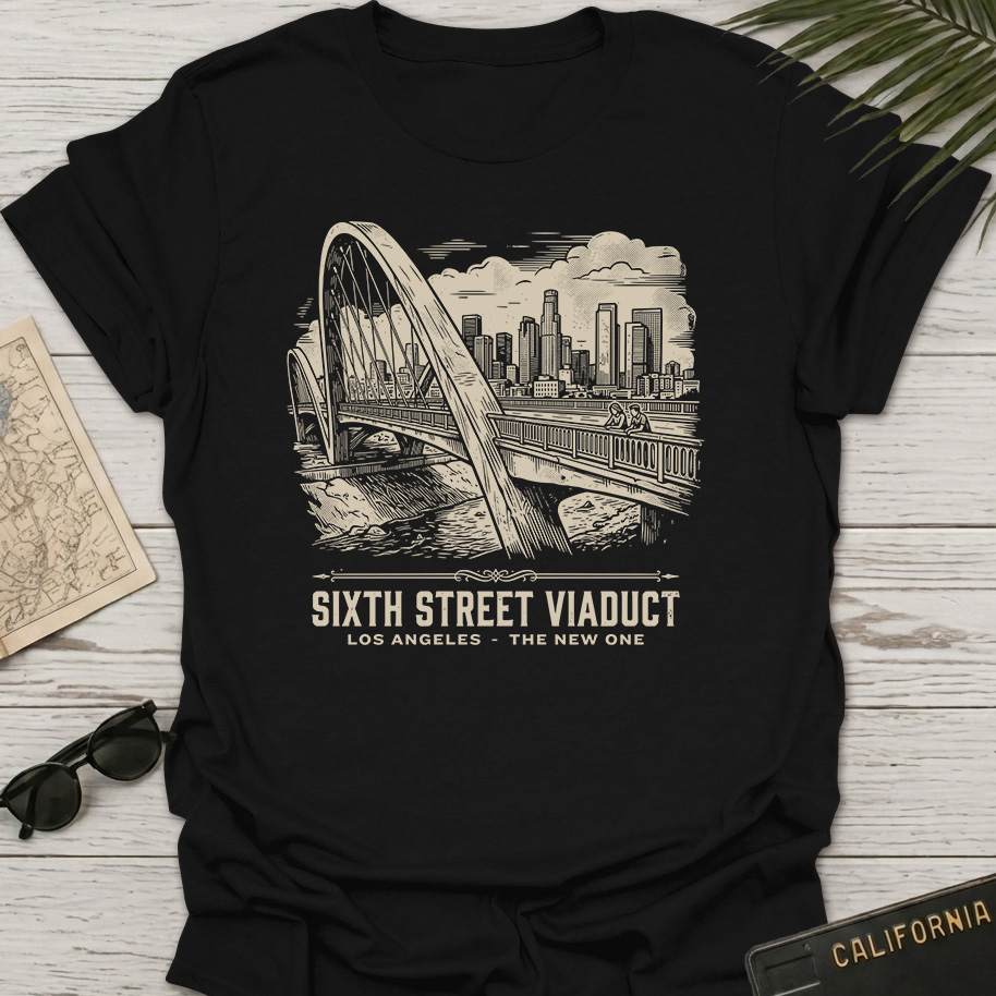 Vintage Sixth Street Bridge T-Shirt
