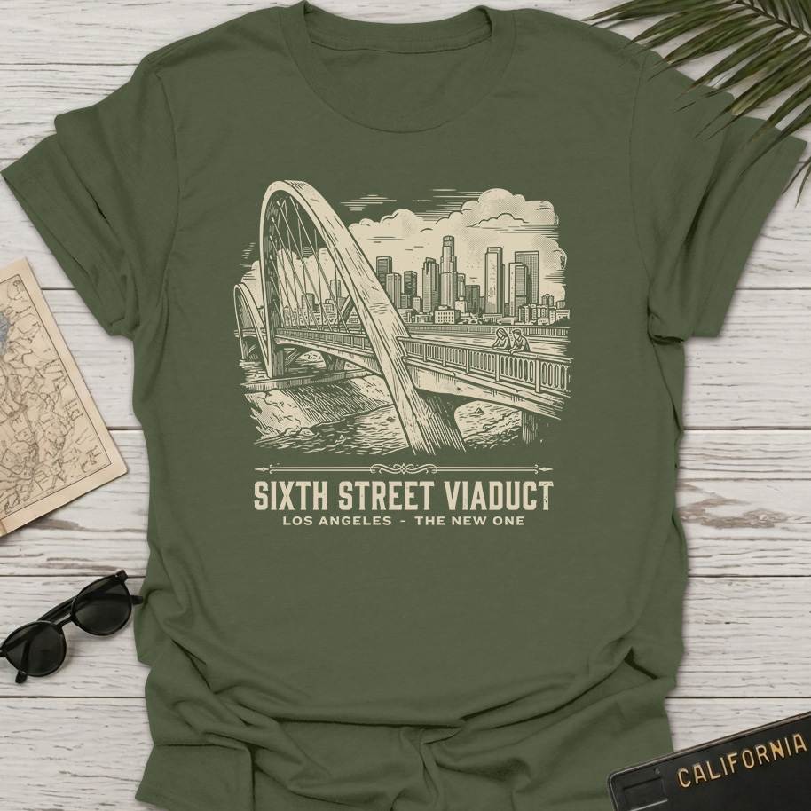 Vintage Sixth Street Bridge T-Shirt