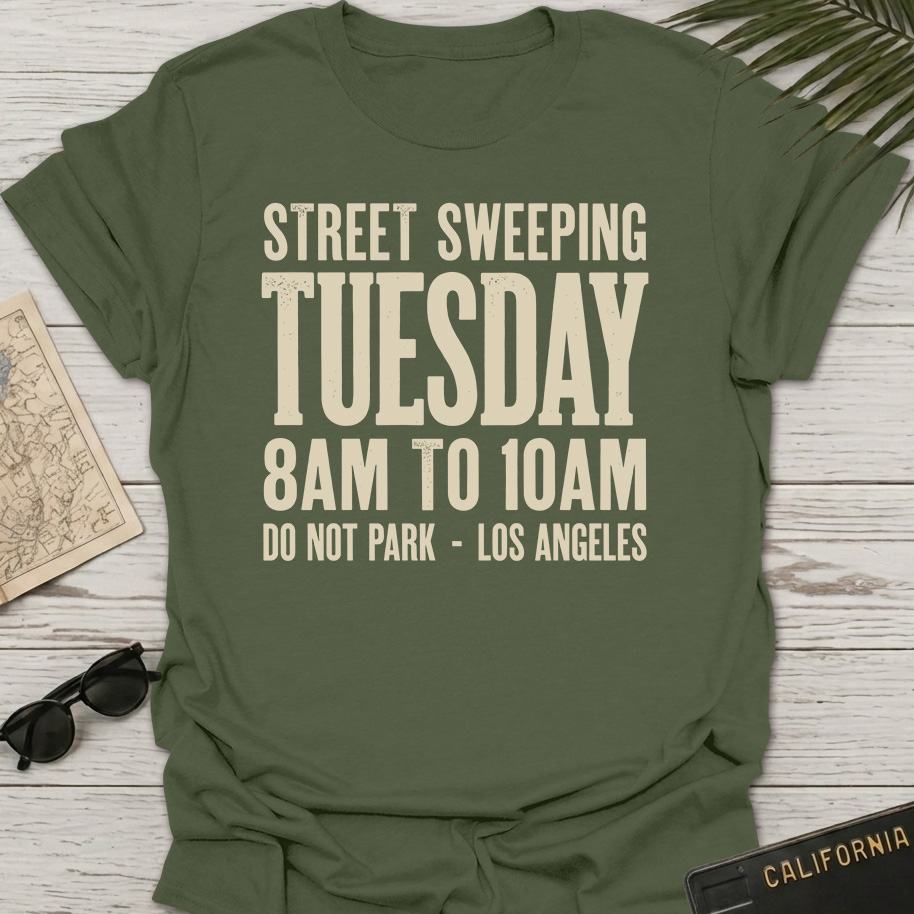 Street Sweeping Tuesday T-Shirt