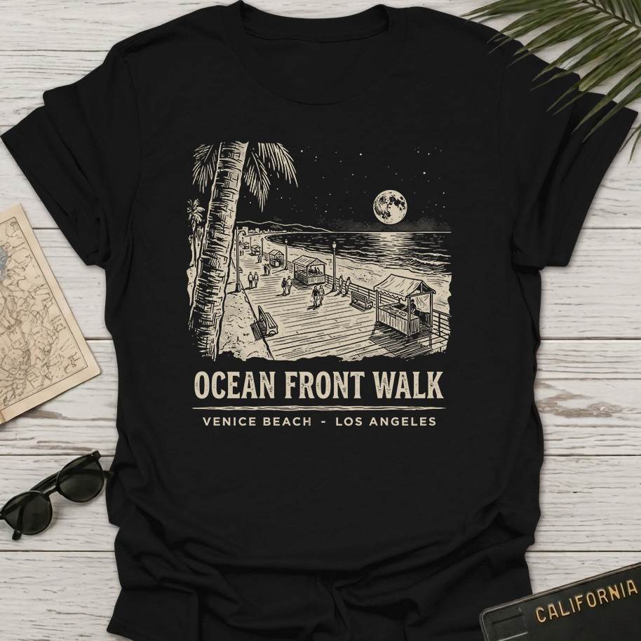Venice Ocean Front Boardwalk T-Shirt