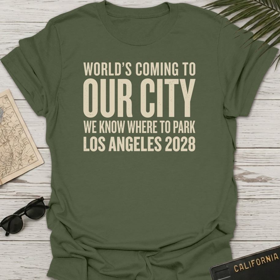 LA28 We Know Where To Park T-Shirt