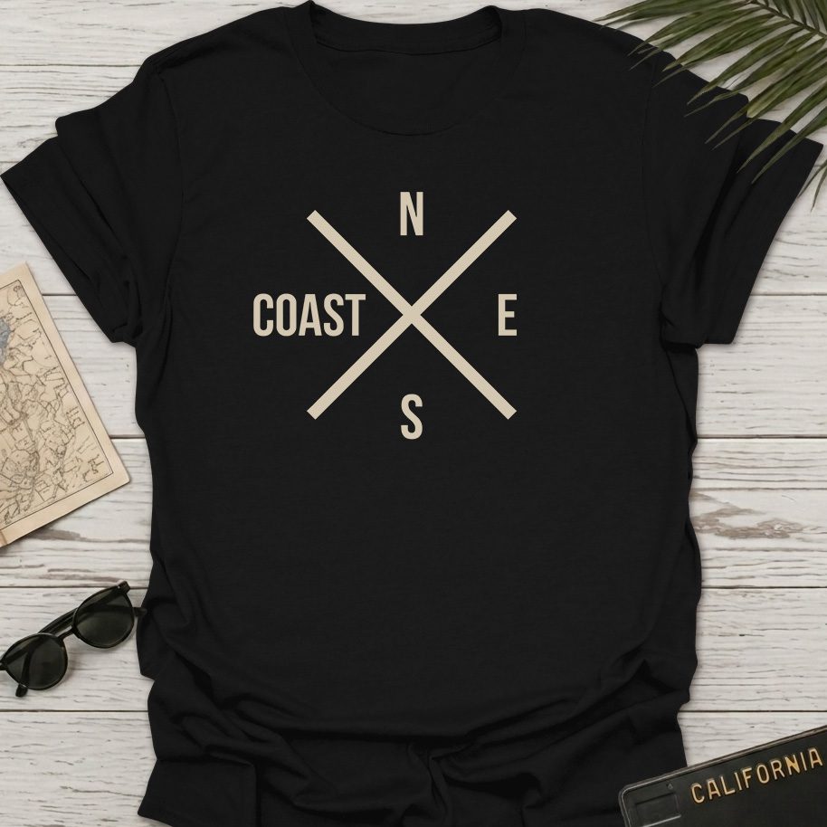 North South East Coast T-Shirt