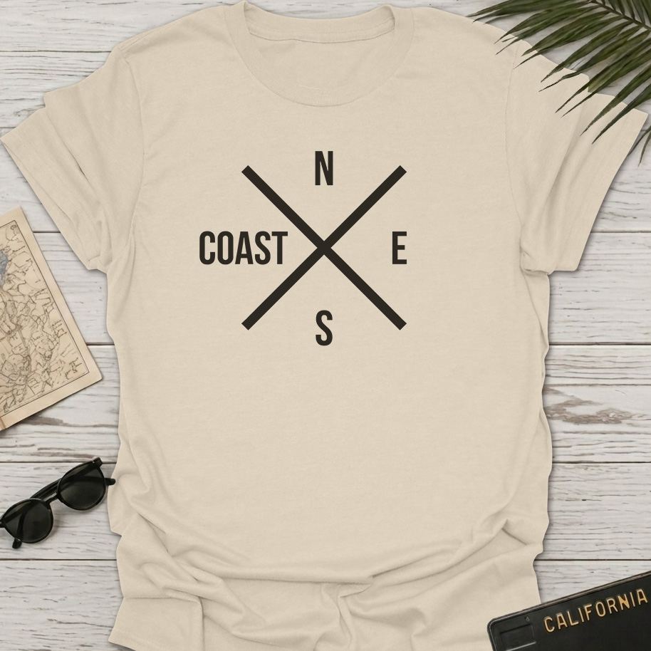 North South East Coast T-Shirt