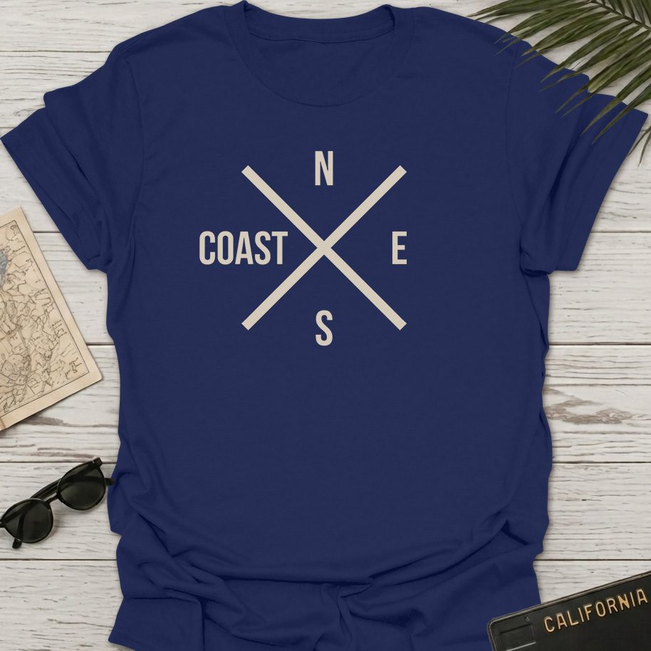 North South East Coast T-Shirt