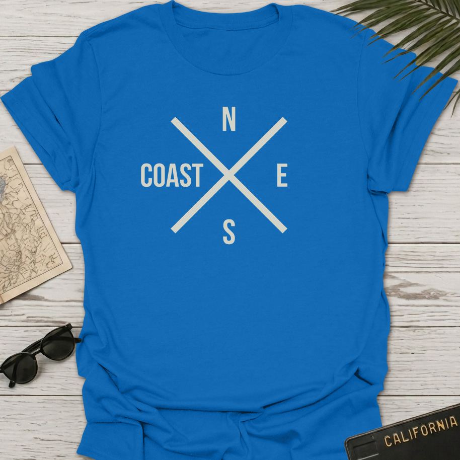 North South East Coast T-Shirt