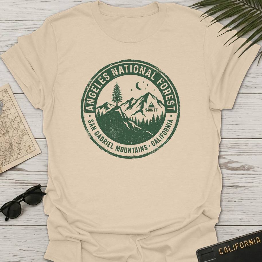 Angeles National Forest Badge T-Shirt