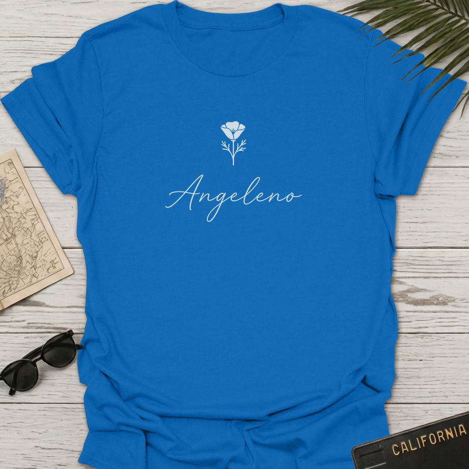 California Poppy Minimalist T-Shirt