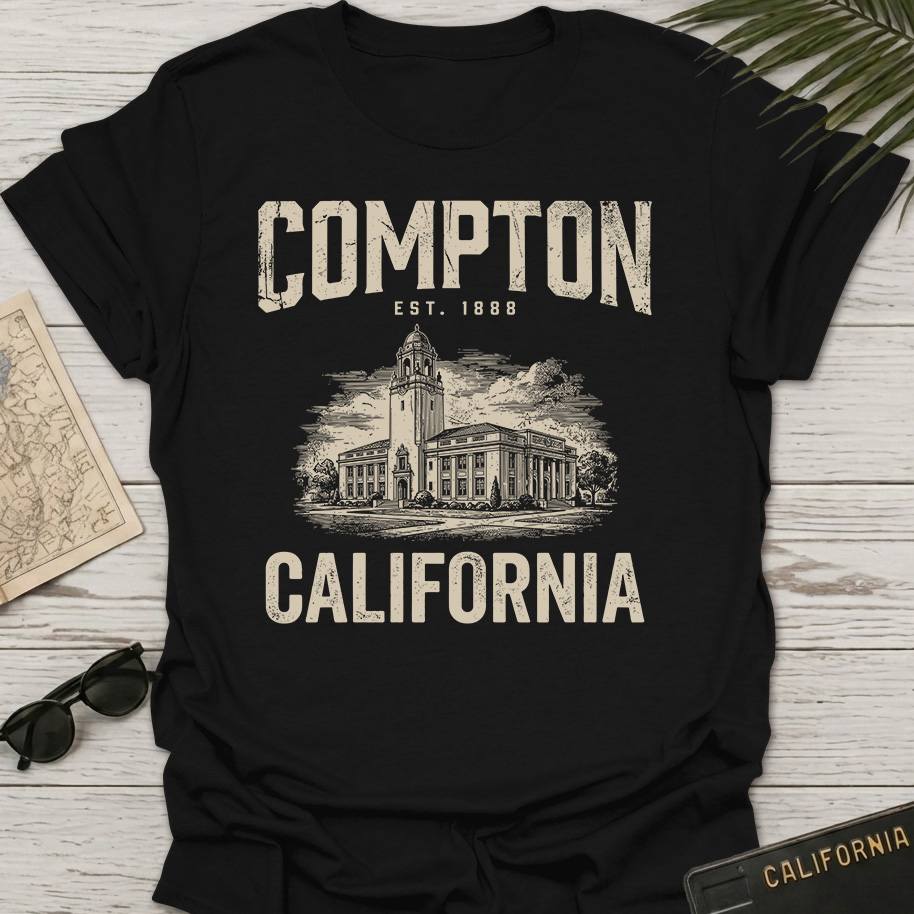 Vintage Compton City Hall T-Shirt