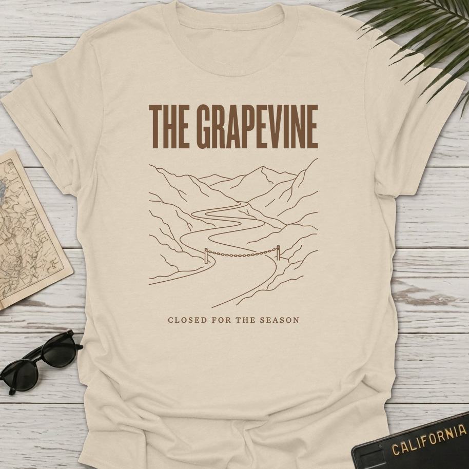 Grapevine Closed For Season T-Shirt
