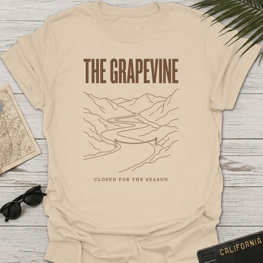 Grapevine Closed For Season T-Shirt