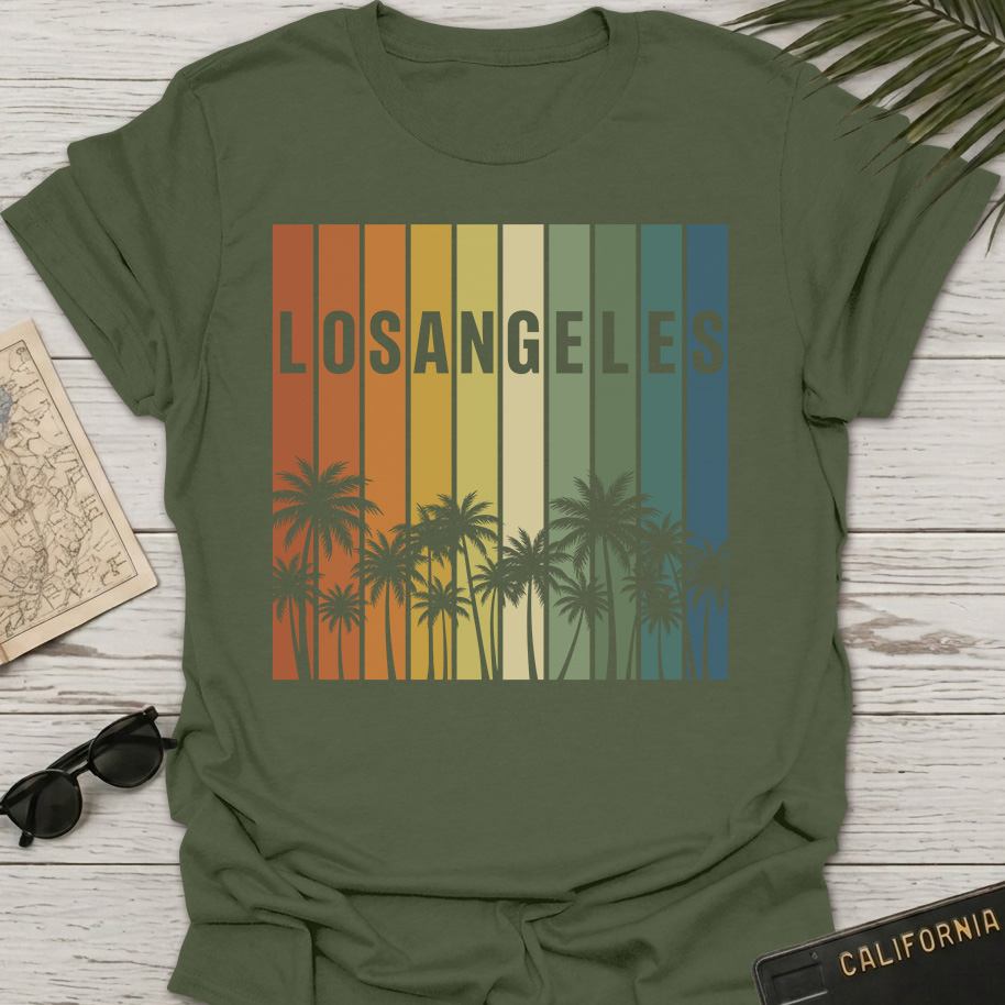 Los Angeles Color Bars T-Shirt