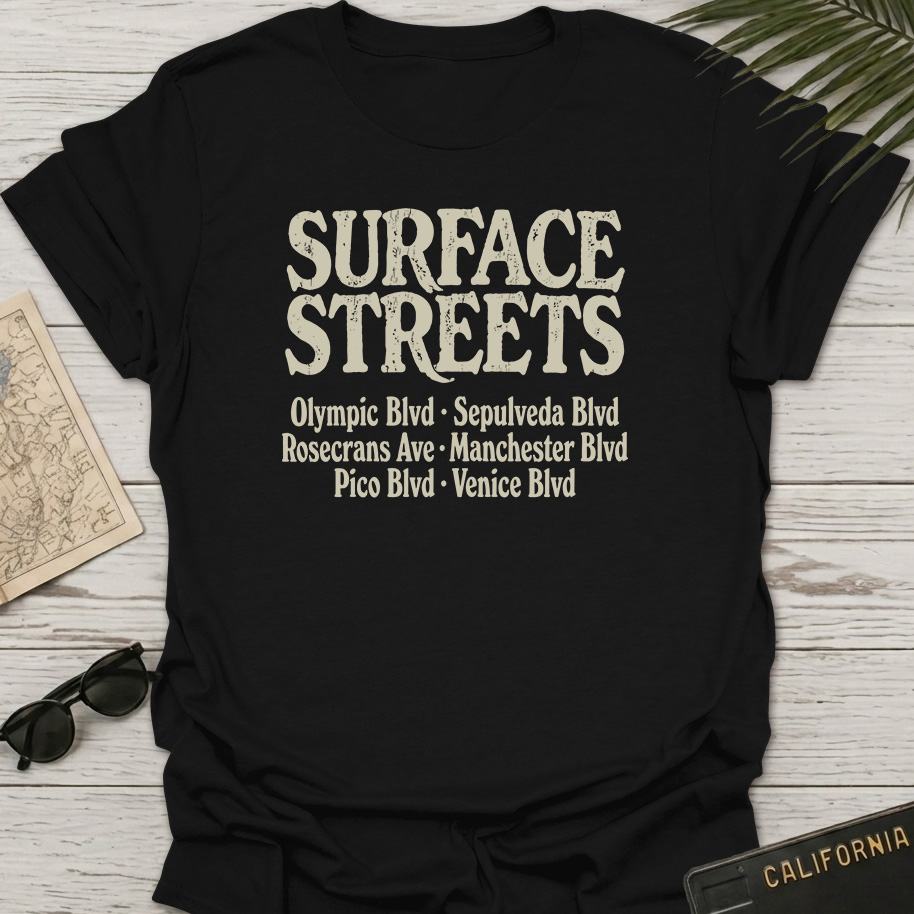 Surface Streets Band Parody T-Shirt