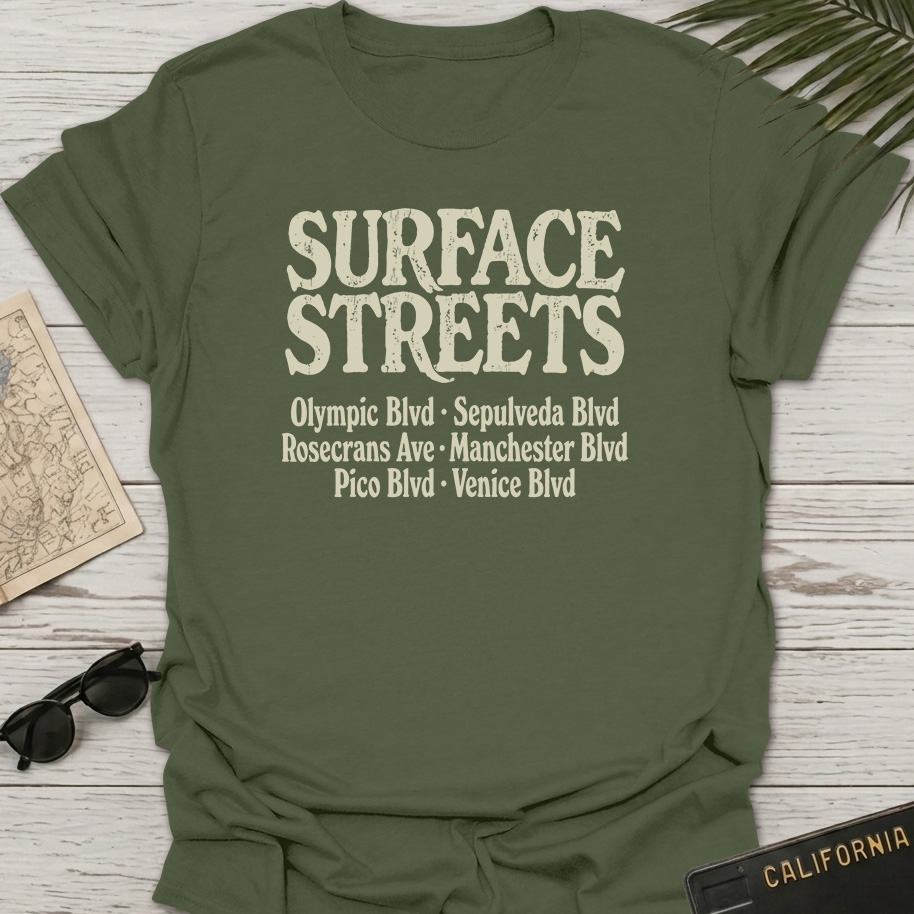 Surface Streets Band Parody T-Shirt