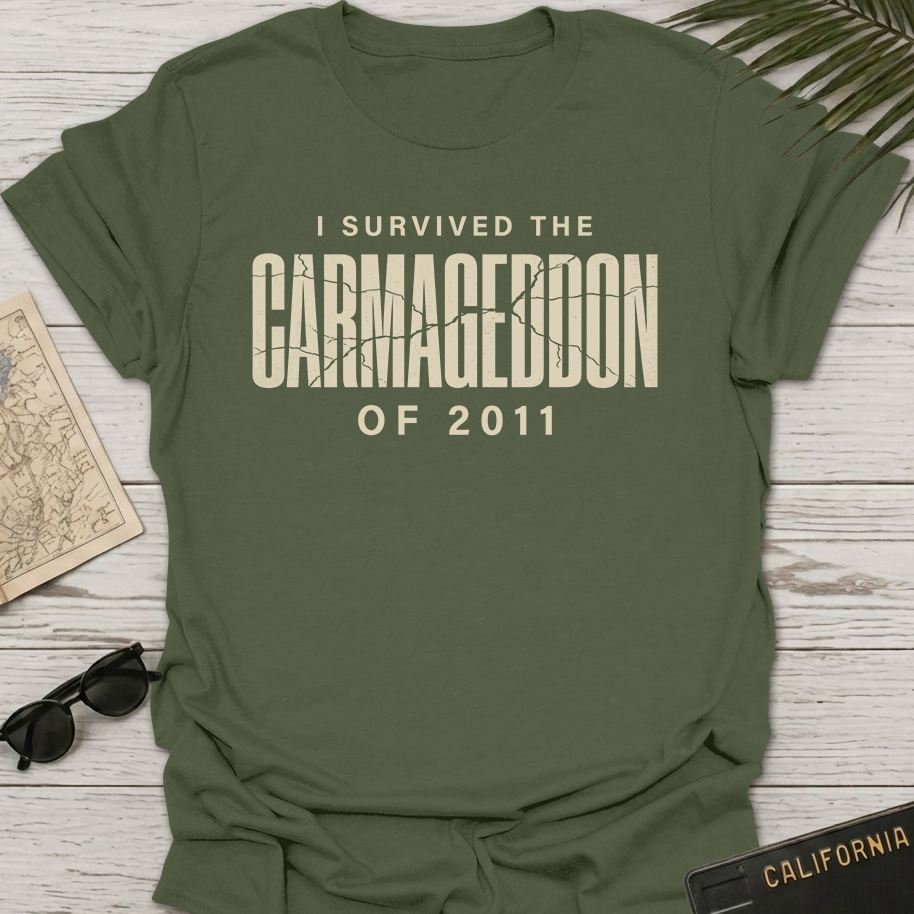Survived Carmageddon 2011 T-Shirt