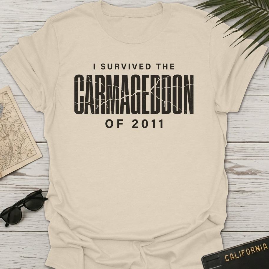 Survived Carmageddon 2011 T-Shirt