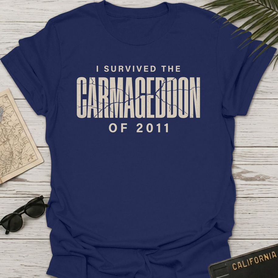 Survived Carmageddon 2011 T-Shirt