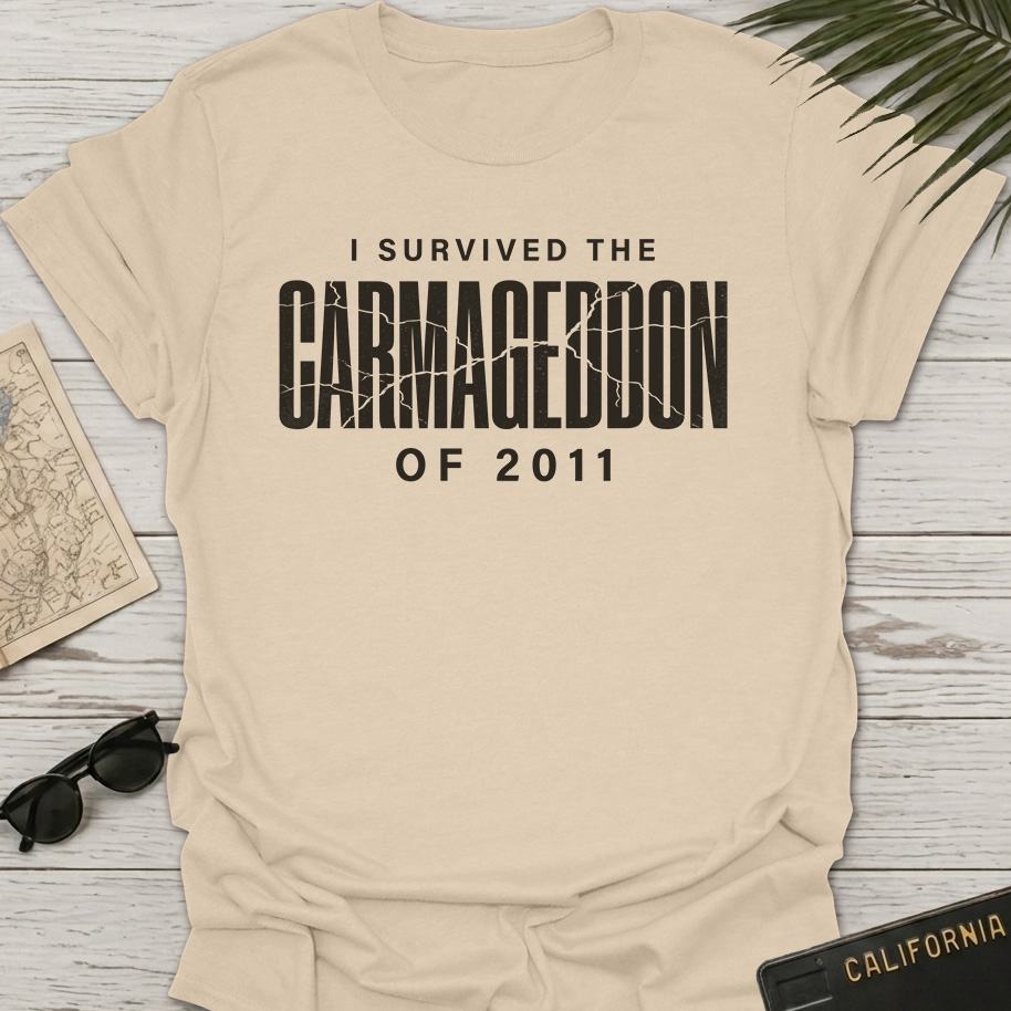Survived Carmageddon 2011 T-Shirt