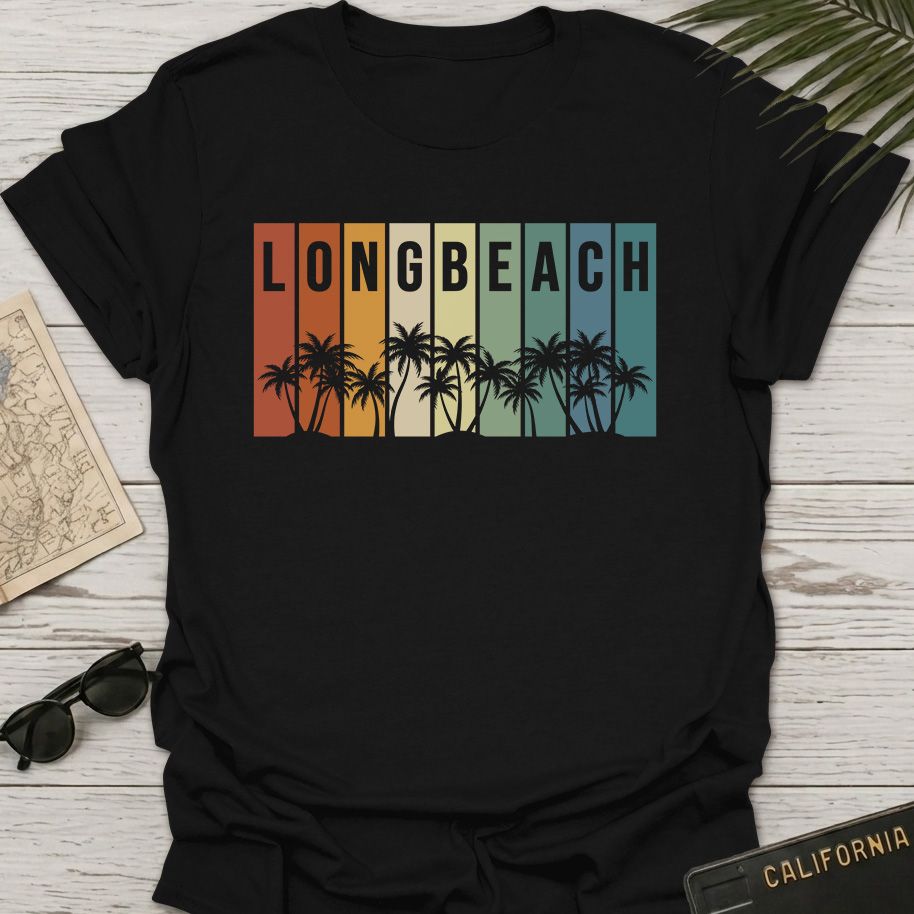 Long Beach Color Bars T-Shirt