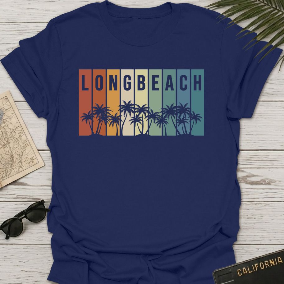 Long Beach Color Bars T-Shirt