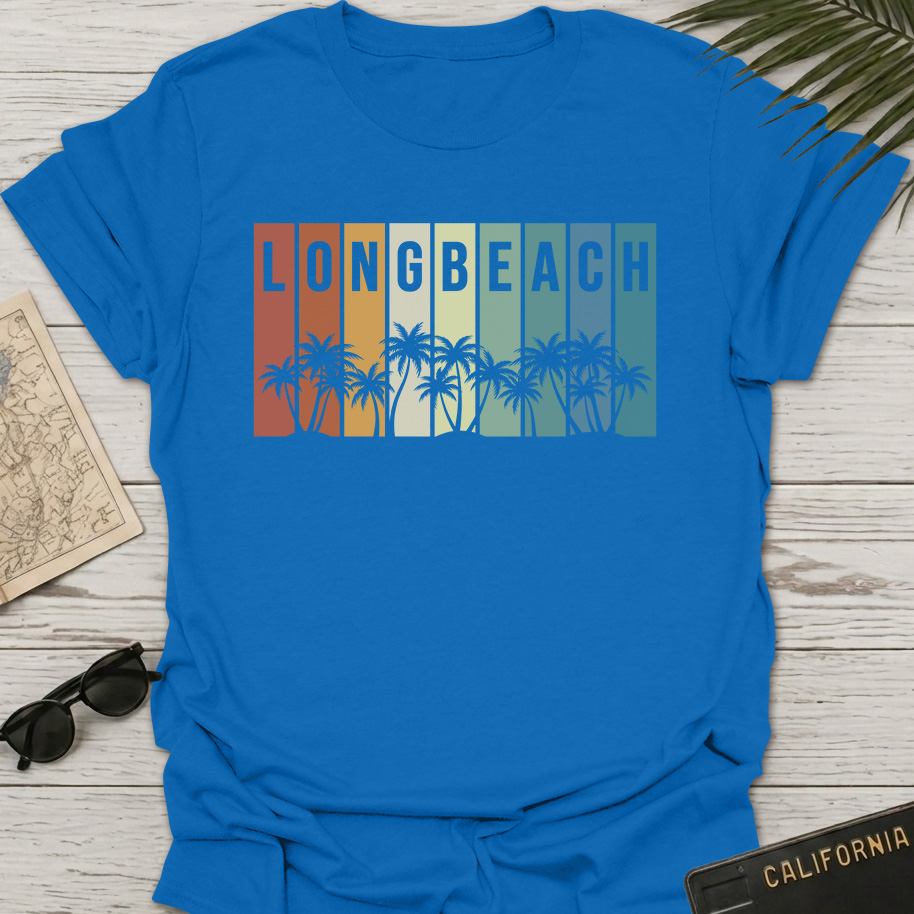 Long Beach Color Bars T-Shirt